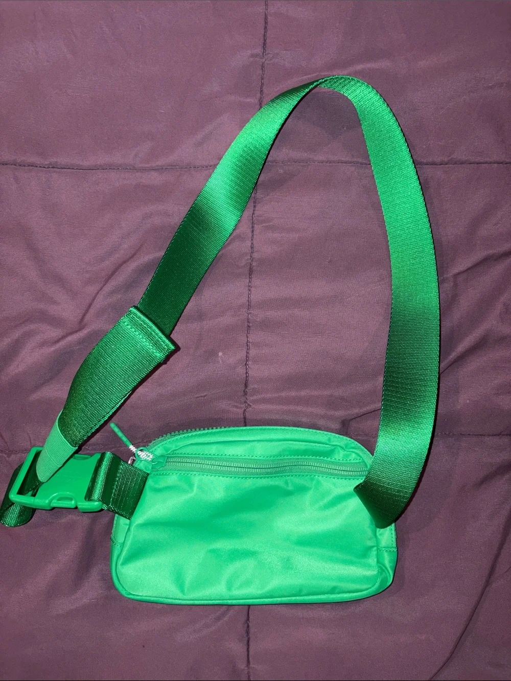 lululemon athletica Green Crossbody Belt Bag 1L NWOT